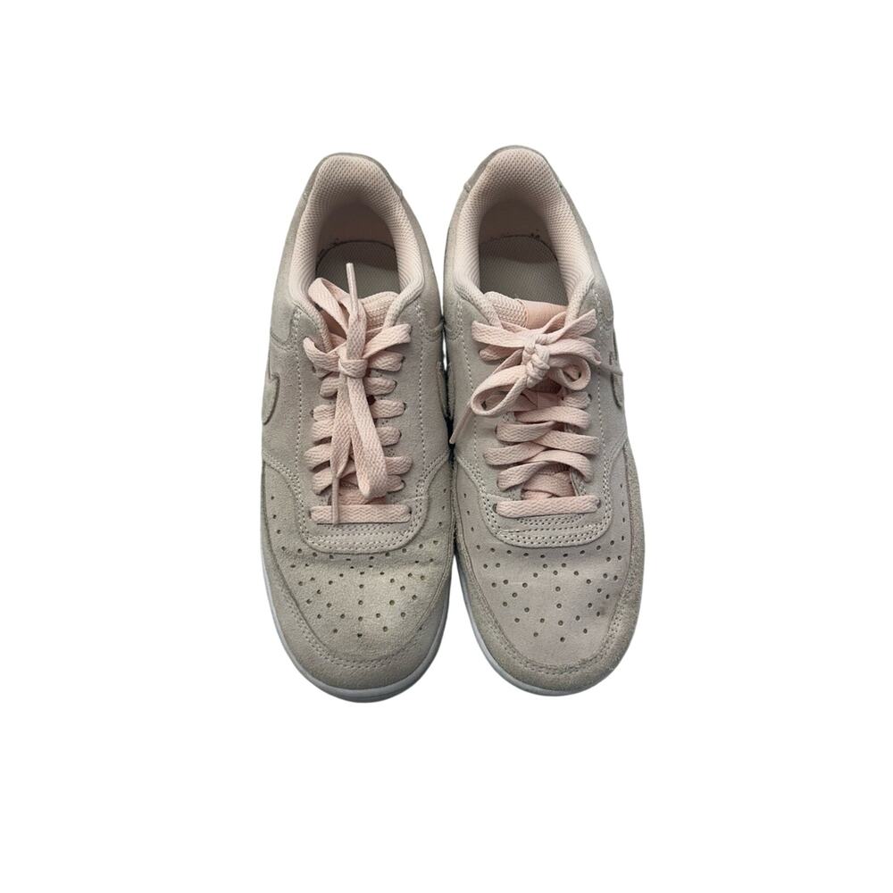 Nike Women’s Court Vision Low suede sneakers Orange Pearl Size 7